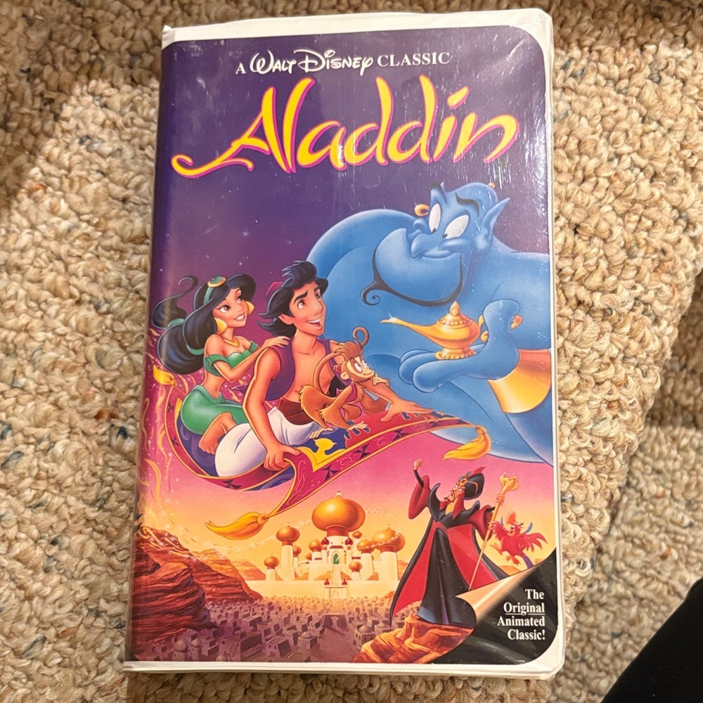 VHS Disney Aladdin